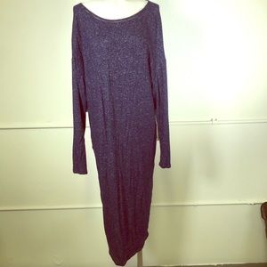 Threads &States Brushed Hacci Knit Knot Back Dress